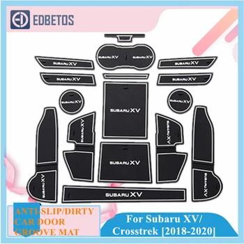 

For Subaru XV Crosstrek Anti Slip Car Pad For Subaru XV Crosstrek Gate Slot Pad Mats For Subaru XV 2018 2019 2020 Crosstrek WRX