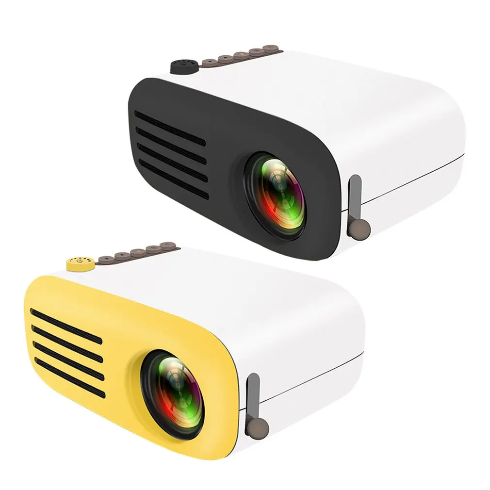 Мини-проектор Yg200 домашний портативный светодиодный проектор поддерживает Hd 1080P маленький прожектор 20-60 дюймов Размер проекции