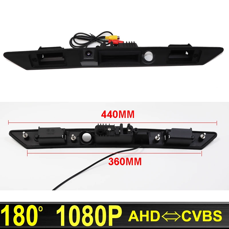 180 Degree 1920x1080P AHD Special Vehicle Car Backup Parking Rear View ...