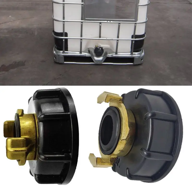 

Water storage tank IBC Tank adapter S60X6 geka style hose connector Irrigation Practical Outlet Thread Accessories Fittings