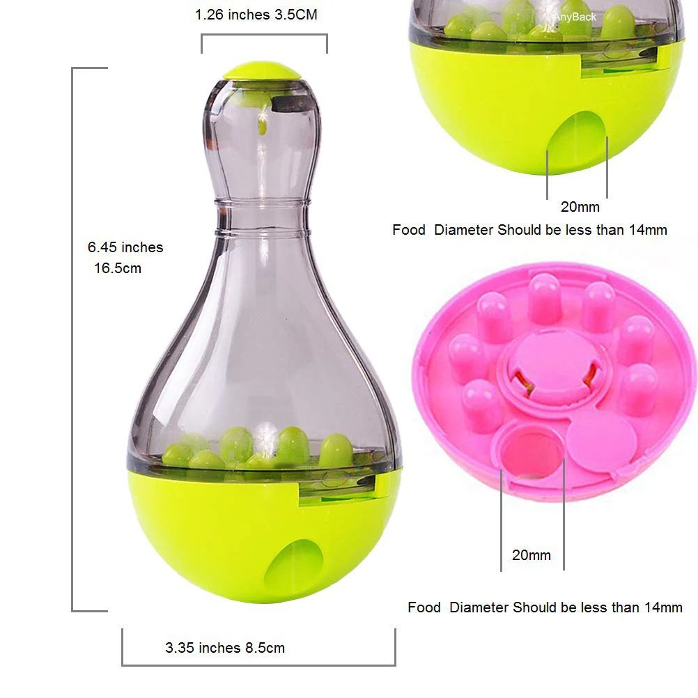 HHO-Treat Ball, интерактивные игрушки для собак, Iq Ball игрушки-головоломки для собак для щенков, маленьких и средних кошек, собак и домашних животных