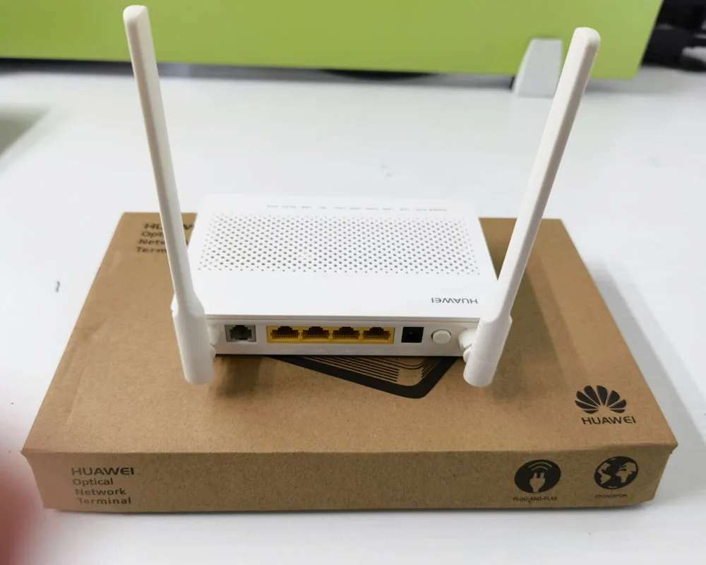 3 шт. Оригинальный Новый HW HS8545M5 Gpon 5dBi Ont onu 1GE + 3FE Голос WIFI USB-модем на английском