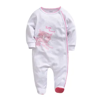 

Honeyzone Newborn Baby Boy Girl Romper Long Sleeve 100% Cotton Cartoon Clothes O-neck Autumn New Born Clothing