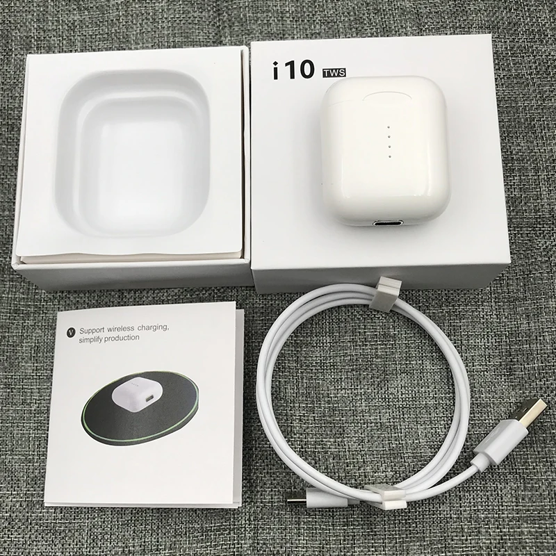 

WLMLBU Original i10 tws Handsfree wireless Headphones i12 TWS Bluetooth Earphone 5.0 True Wireless Earbuds For Android iPhone