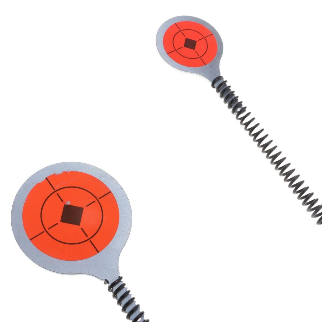 Пружина стали спиннинга мишени для стрельбы саморотационный сброс практики целевой наземный вставленный инструмент