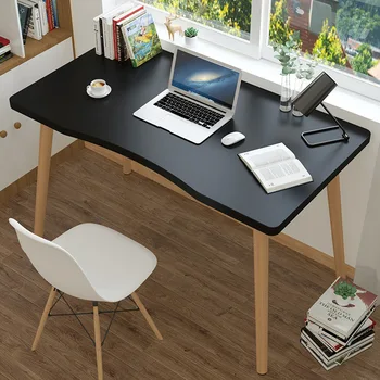 

Computer desk Household student bookshelf combination modern simple desk