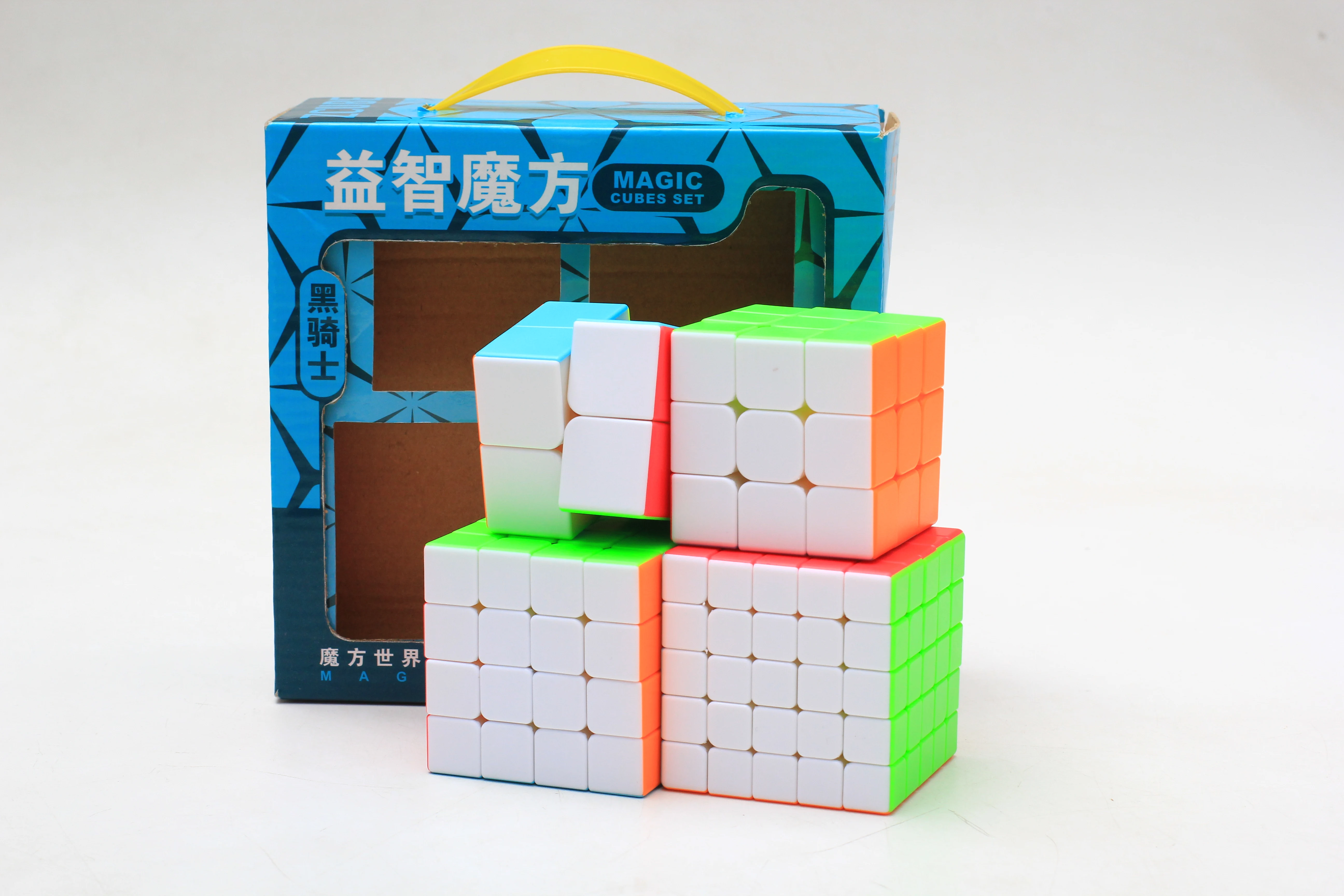 Qiyi набор для упаковки магических кубиков 3x3 2x2 4x4 5x5 волшебный кубик спиральные
