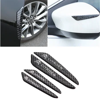 

4PCS Car Door Anti-collision Bumper Strip Guards Side Protector Sticker for Citroen C1 C2 C3 C4 C5 C6 C8 C4L DS3 DS4 DS5