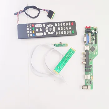

For LP140WH1-TLC1/TLC3 HDMI VGA USB AV RF laptop panel 14" T.V53 display controller drive card WLED LVDS 40Pin 1366*768 DIY kit