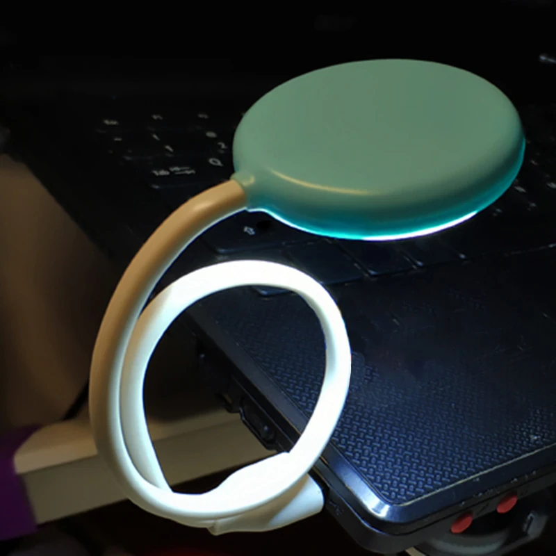 Светодиодная лампа для аквариума водного растения 6500 K 3 Вт USB зарядка 360 градусов