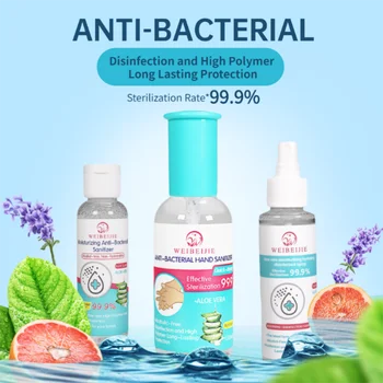 

1Bottle Hand Sanitizer Gel Spray Hand Lotion Hand Cleaner 99.9% Antibacterial Disinfectant Non-alcoholic Sterilization No-wash