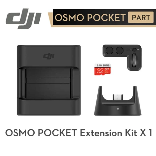 Expansion Kit DJI Osmo карманный беспроводной модуль Зарядная база Bluetooth и Wi-Fi разъем для Osmo карманные оригинальные аксессуары - Цвет: Expansion Kit