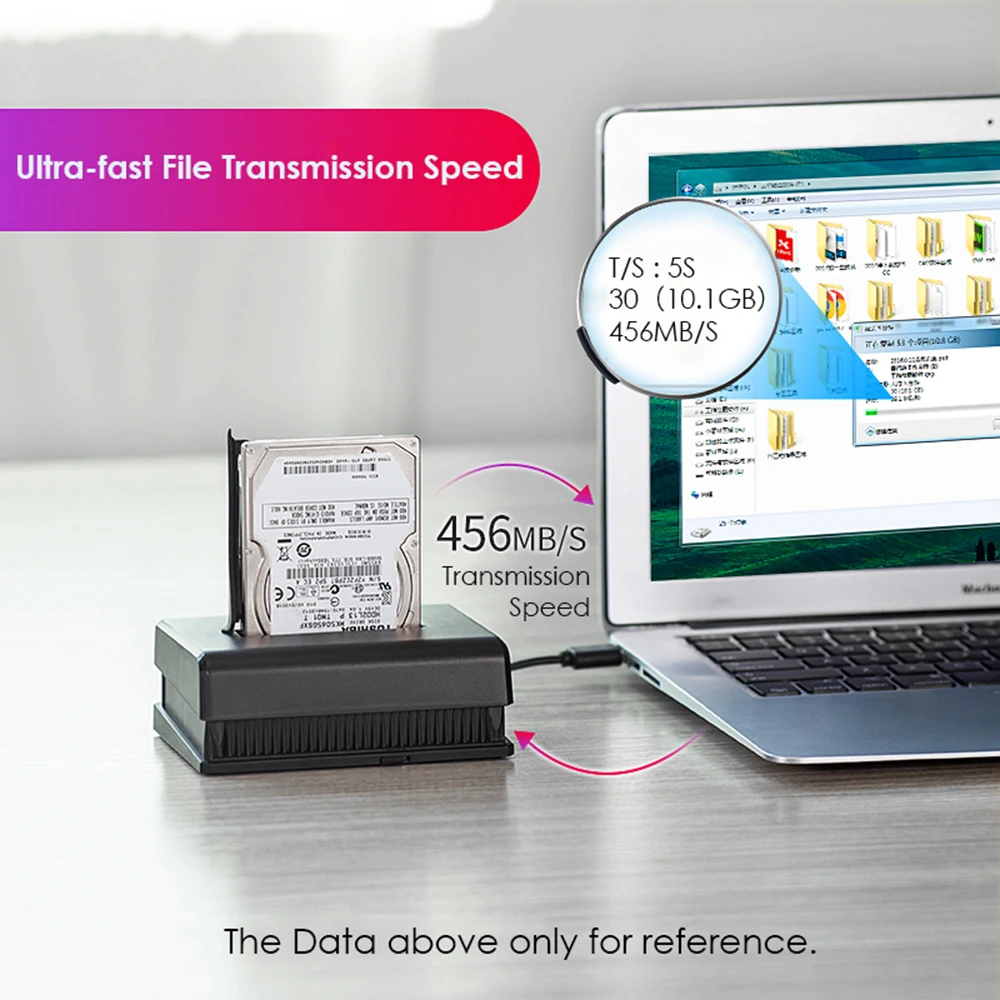 OImaster EB1067U3 внешний жесткий диск адаптер USB 3 0 HDD док станция для 2 5 дюймов с кабелем