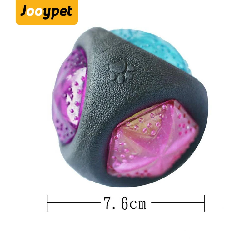 JOOYPET мяч для лечения собак IQ интерактивный жевательный игрушечный эластичный