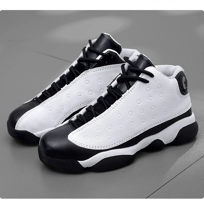 Новая баскетбольная обувь для детей Jordan Детские кроссовки Jordan Ретро 4 Нескользящая спортивная обувь для мальчиков уличный тренажер для мальчика корзина