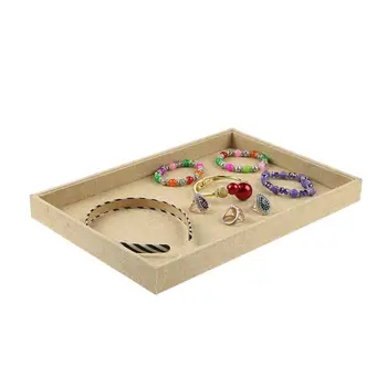 

Jewelry Display Board Multi-function Tray Storage Retro Watches Earrings Brooch Bracelets Container