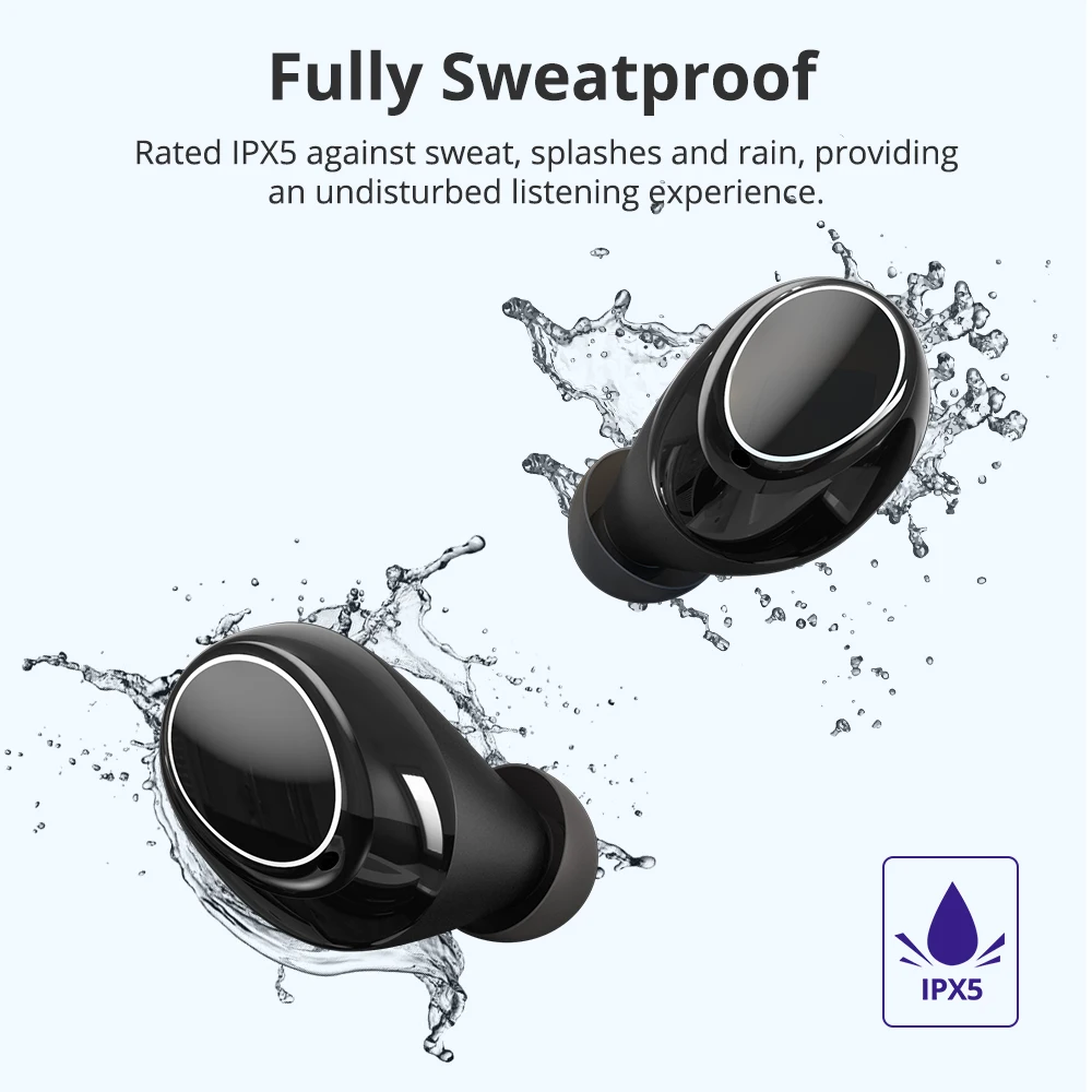 [В наличии] Оригинальный Tronsmart Onyx Neo наушники вкладыши TWS с APTX Bluetooth 5 0