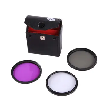 

58mm UV CPL FLD Lens Filter Kit for Canon EOS 1300D 1200D 1100D 800D 760D 750D 700D 650D 600D 100D 70D 77D 80D With 18-55mm lens