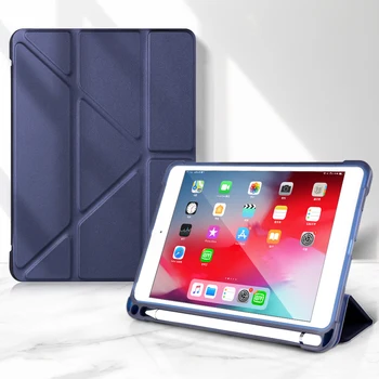 

For ipad mini 5 4 3 2 1 Case PU Leather Stand Smart Tablet Cover For iPad Mini 4 Case Mini 2 3 1 Mini 5 2019 with Pencil Holder