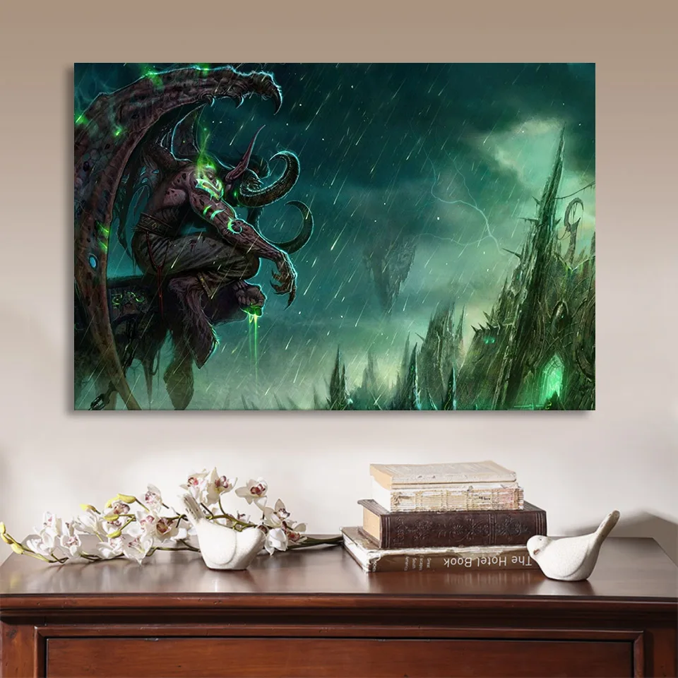 Hd принты на холсте плакат настенные художественные персонажи игры рамки 1 шт./шт.