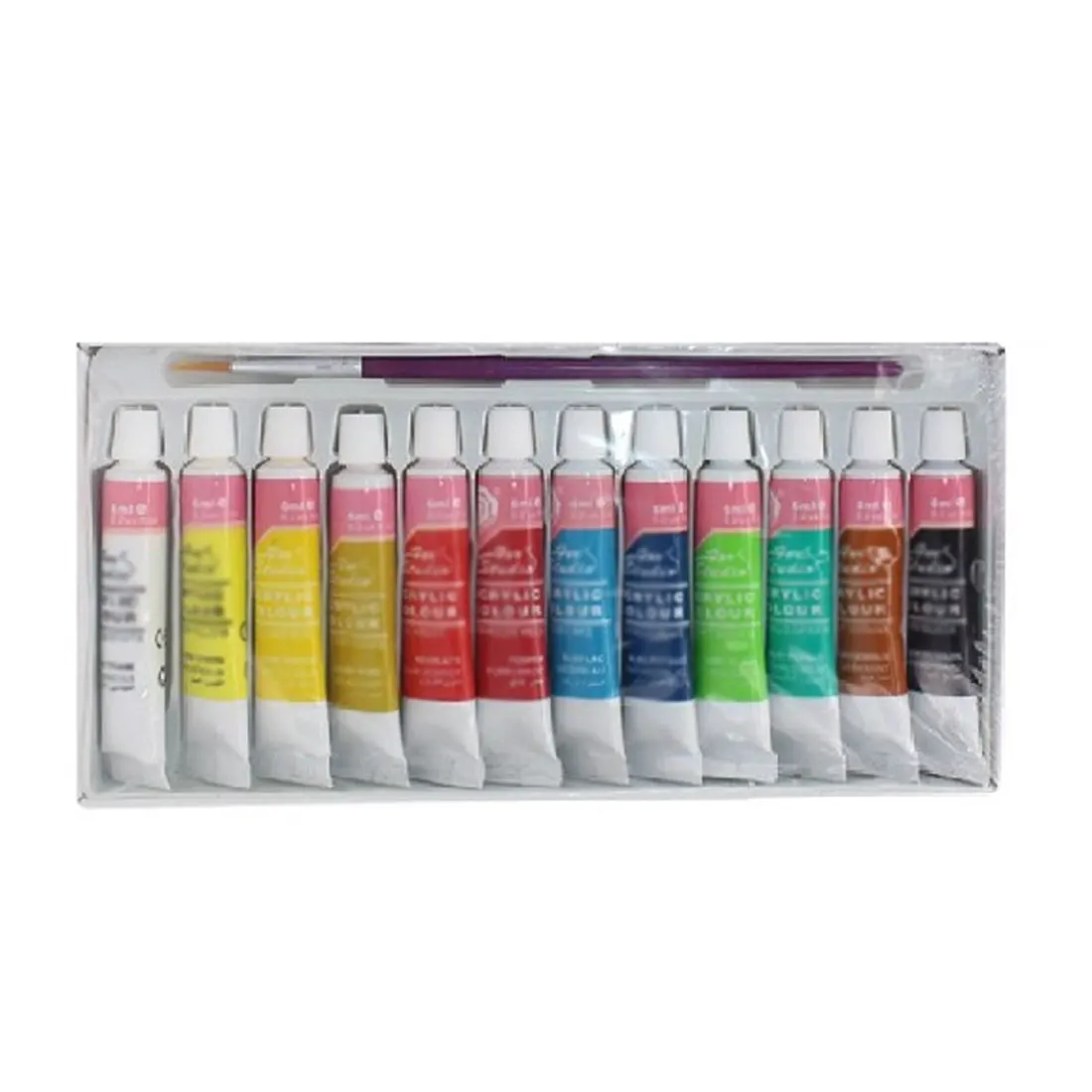 6 акриловые краски мл 12 цветов профессиональные набор ручная роспись настенные