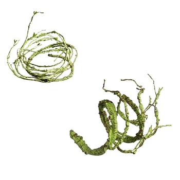 

Flexible Bendable Artificial Tree Vine Jungle Vines Pet Habitat Decor for Lizard Frogs Snakes and More Reptiles
