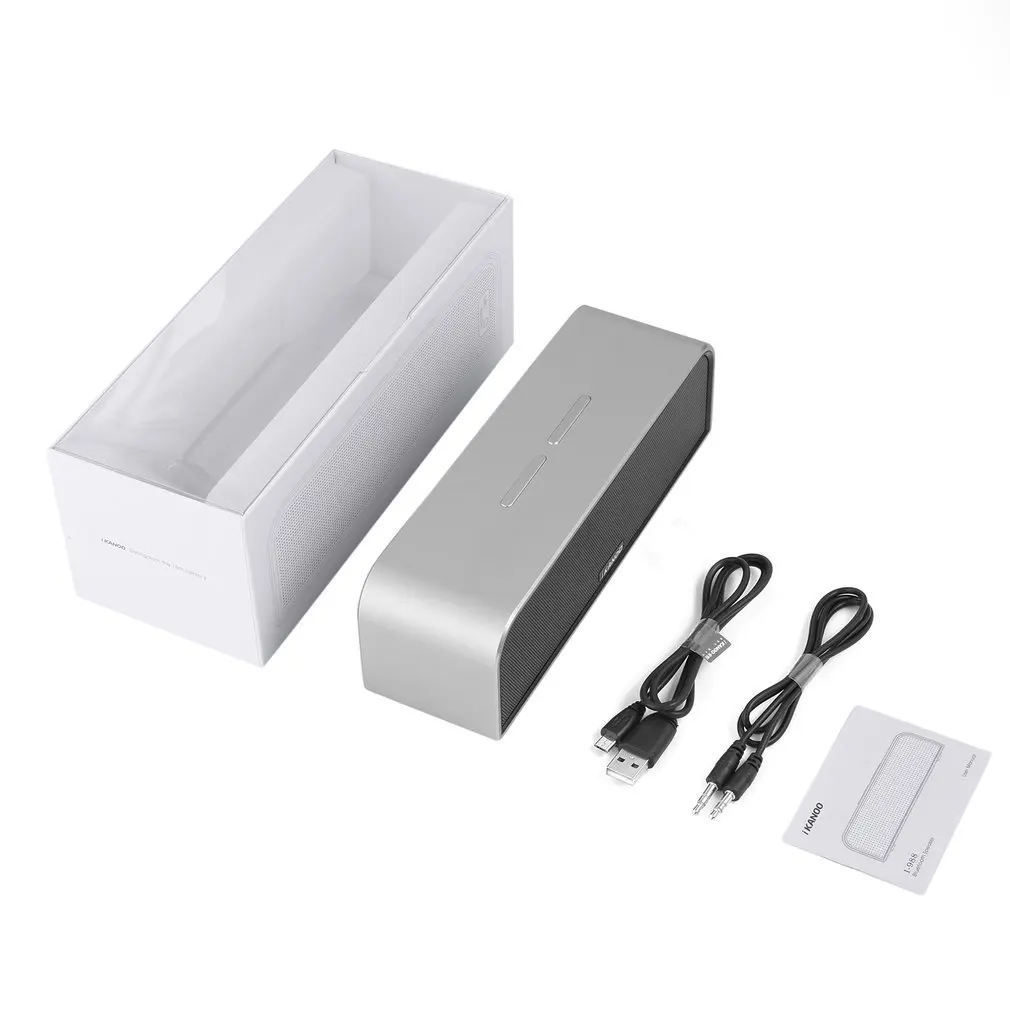

Ship From DE Portable i988 Wireless Bluetooth Speaker with Mic Hands-free Calls Stereo Music Surround Support TF AUX USB