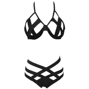 

Two Piece Women Swimming Costume High Waist Bikini Set Push Up Swimsuit Bathing Suit Swimwear Beach Wear