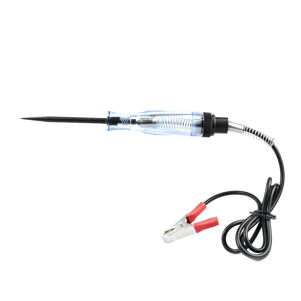 Circuit Tester Circuit Detector Probe Pen Tester Voltage Test Pen 6V-24V Car Circuit Tester Probe Light System Test Probe Lamp Auto Light Lamp Voltage Test Pen Detector Copper