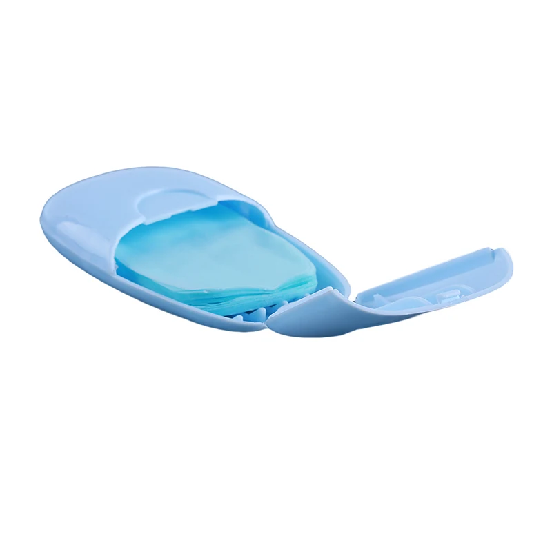 Portable Mini Paper Soap Outdoor Travel Soap Paper Washing Hand Bath Clean Scented Slice Sheets Boxe