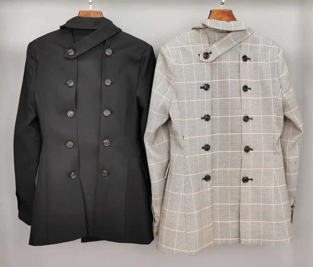 winner женский винтажный блейзер пальто женский двубортный пиджак верхняя одежда 2 цвета ddxgz2 9,28