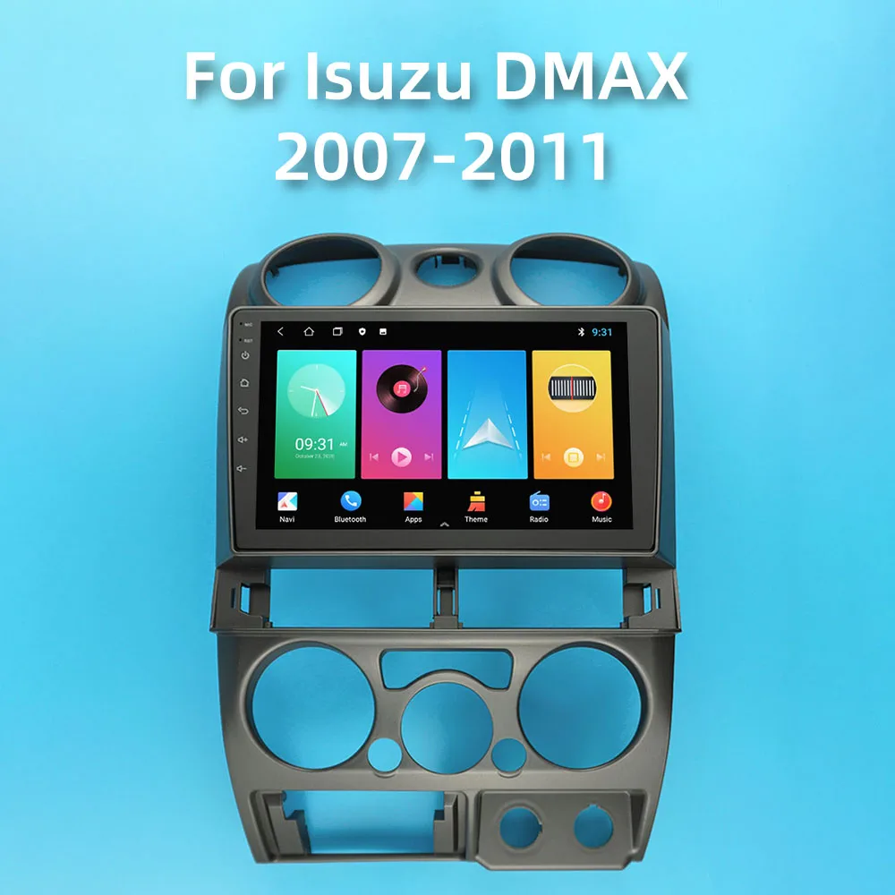 Автомагнитола для Isuzu DMAX 2007-2011 2 Din Android 9 дюймов сенсорный экран GPS-навигация