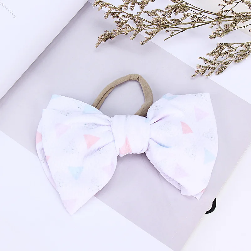 27 Elastique Cheveux Fille Детская повязка на голову с бантом бандо Bebe Fille ободки для девочек Новорожденные Детские Луки завязанные детские украшения для волос - Цвет: 27