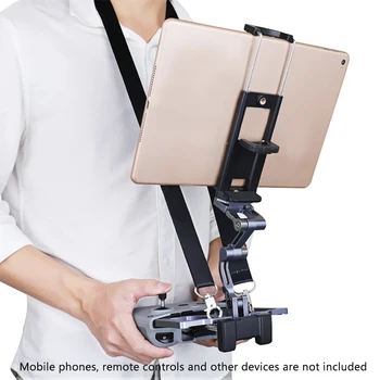 

Quick Release Remote Control Clip Mount Multi-function Tablet Holder Flat Stand Drone With Neck Lanyard Adjustable For Mavic 2