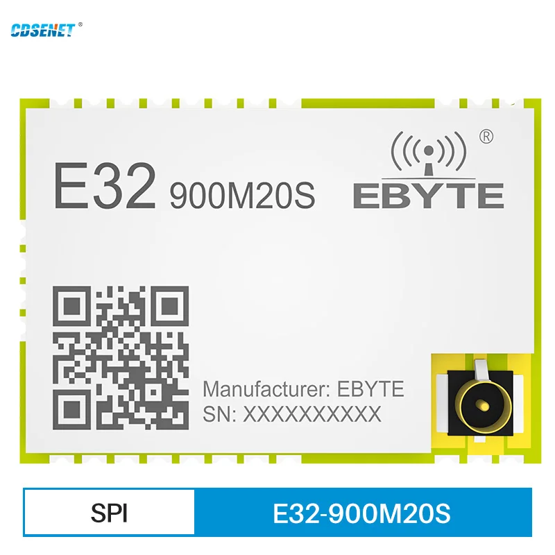 SX1276 868MHz 915MHz Lora Module rf Receiver CDSENET E32-900M20S 20dBm 5Km SMD rf Transceiver For IPEX Stamp Hole Antenna