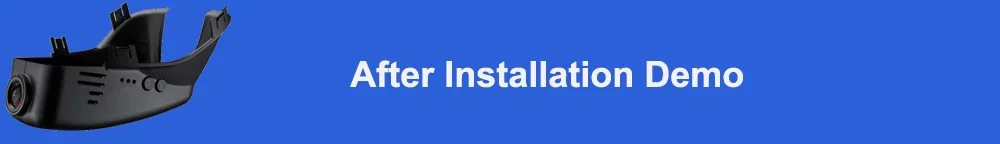 After Installation Demo 标题