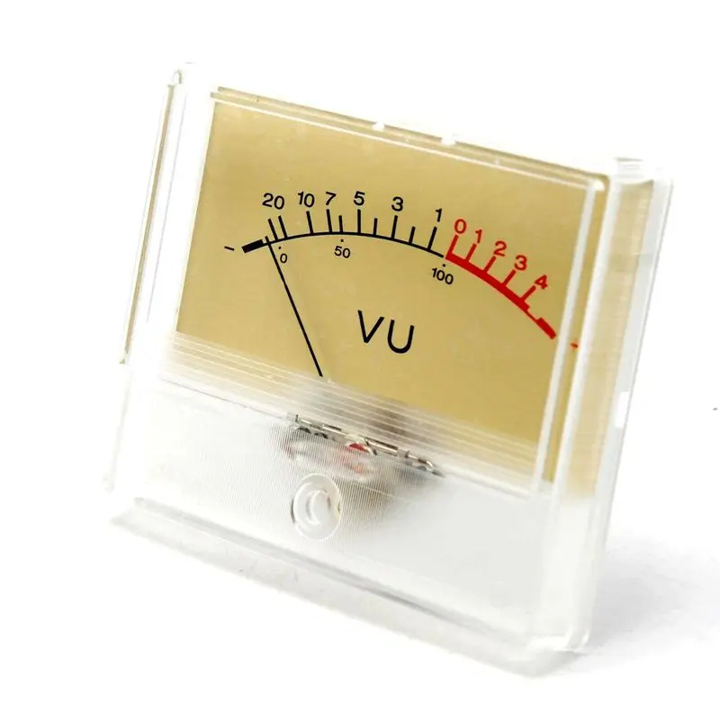 

T-90 VU Meter DB Level Header Amplifier Chassis Audio Preamp With Backlight