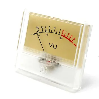 

T-90 VU Meter DB Level Header Amplifier Chassis Audio Preamp With Backlight