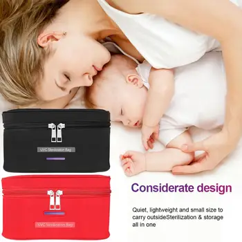 

UV Disinfection Package Baby Bottle/ Underwear/ Beauty Tools/ Mask/Toothbrush Supplies Sterilization Box 99%Cleaned In 5 Mins