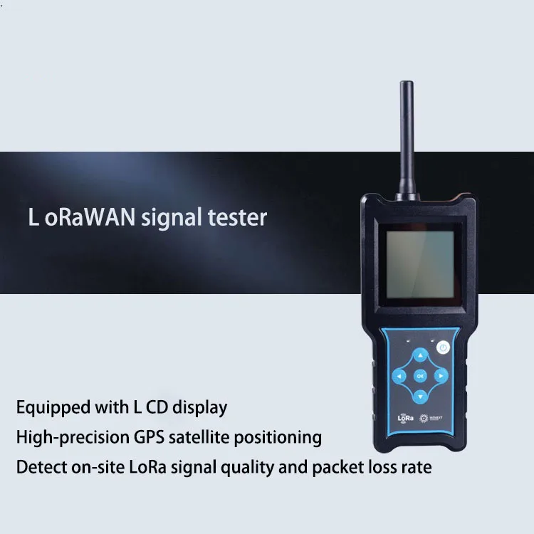 

868Mhz/915Mhz LoRaWAN Network Analyzer Meter LORA Gateway Signal Analysis Strength LoRa Device Tester
