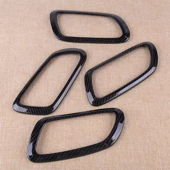 

Inner Door Handle Bowl Ring Frame Cover Trim Mouldings Carbon Fiber Fit For Jeep Grand Cherokee 2011-2015 2016 2017 2018 2019