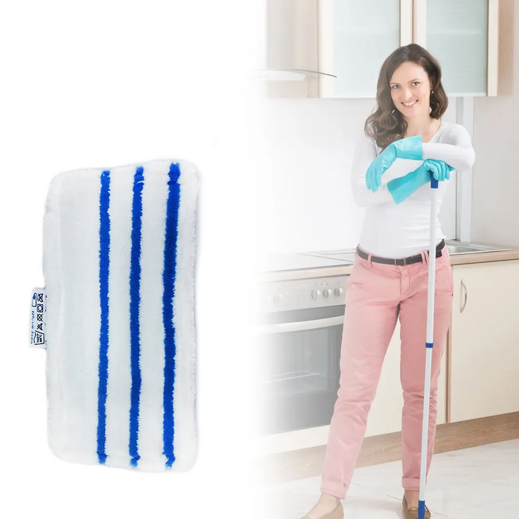 Smooth Microfiber Mop Pads for Black& Decker Steam Mop FSM1610 FSM1630 Washable and Reusable Replacement Mopping Cloth
