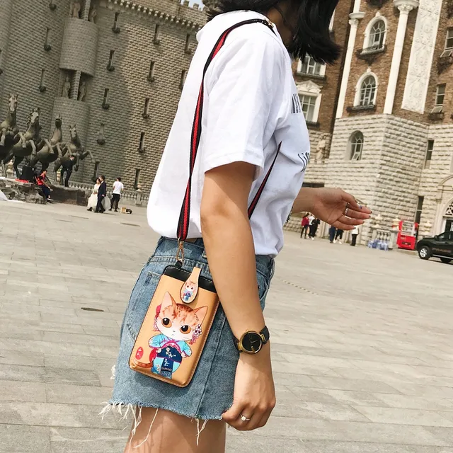 Fashion Women Crossbody Cell Phone Shoulder Bag Daily Use Card Holder Mini Summer Shoulder Bag For Women Wallet Bolsa Feminina 4