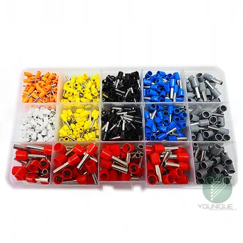 

600pcs Bootlace Ferrule Kit Electrical Crimp Crimper Cord Wire End Terminal