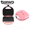 DMWD Electric Egg Sandwich Maker Mini Grilling Panini Baking Plates Toaster Multifunction Non-Stick waffle Breakfast Machine EU 1