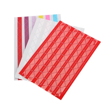 

102 pcs/lot DIY Colorful Corner Paper Stickers Photo Albums Frame Decoration Scrapbooking PVC Photo Corner Sticker