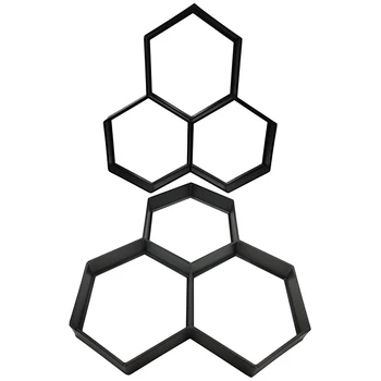 

2 Pack Walk Maker Reusable Concrete Path Maker Molds 2Pack Model Y2