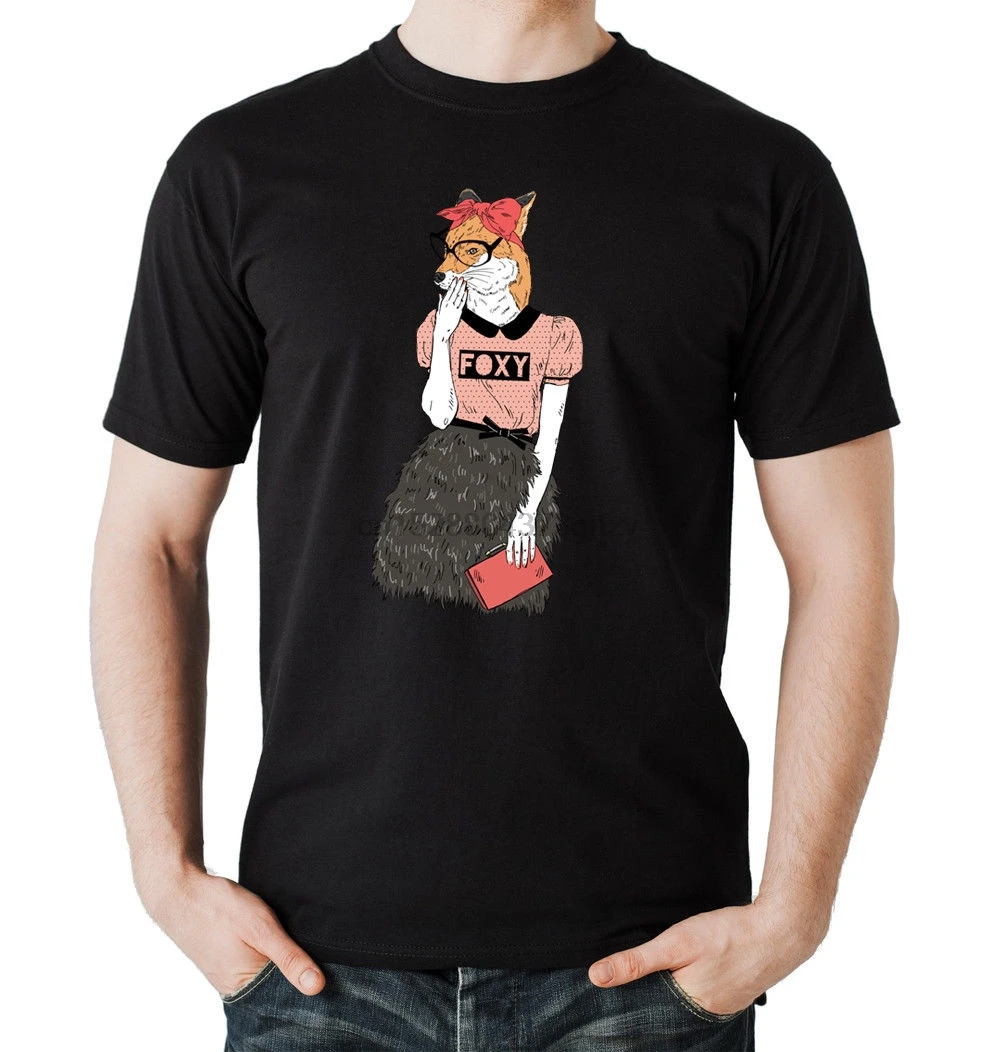 Blogger Foxy T Shirt Black fashion style new york mailand paris 2019 Fashion Men | Мужская одежда