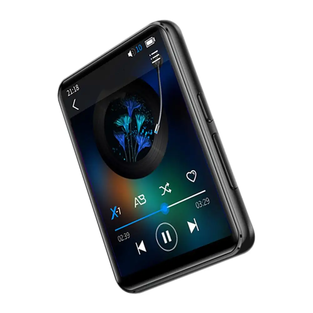 Полный сенсорный экран MP3 Bluetooth MP3 плеер с fm-радио видео плеер электронная книга MP3 плеер Bluetooth с динамиком для BENJIE X5