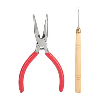 

Hair Extension Tools for hairdressing and hair styling Stainless Steel Hair Extension Wig Tools special designed for hair